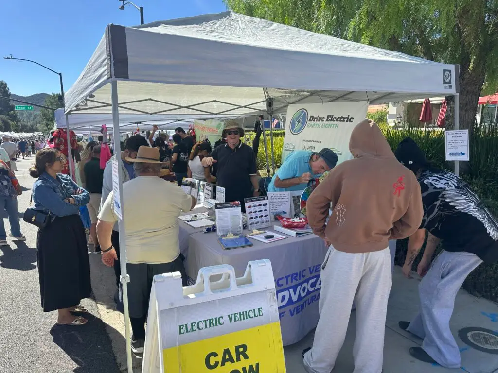 Thousand Oaks Rotary Street Fair EV Advocates booth